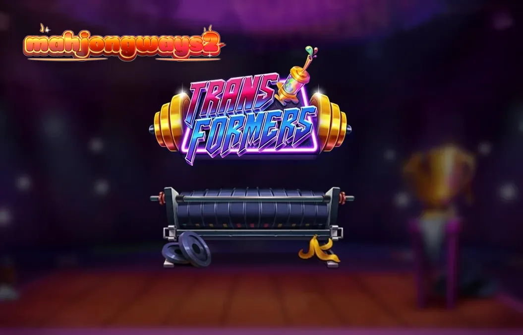 Tampilan visual game slot Transformers dengan tema arena distopia yang penuh aksi.
